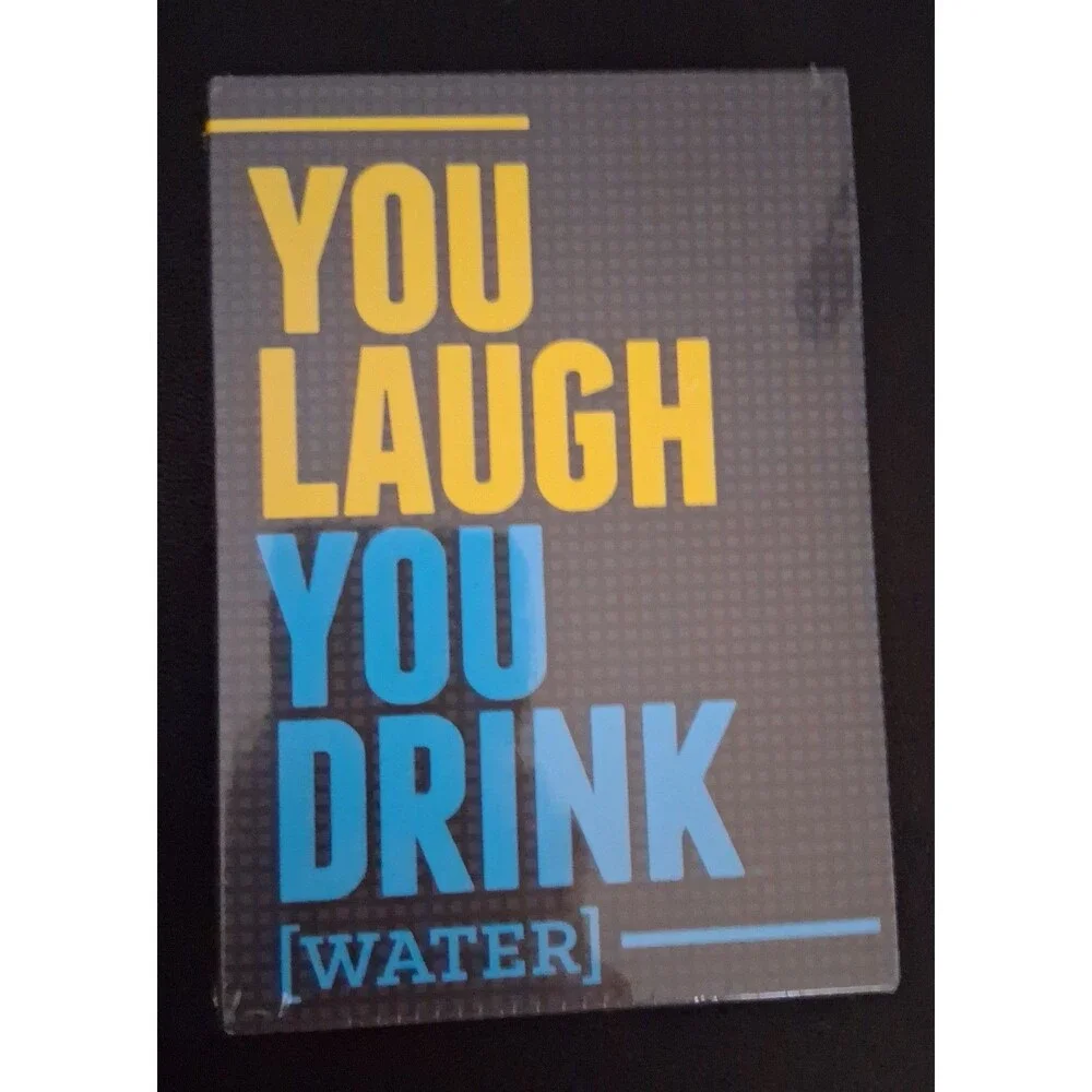You Laugh You Drink Water Card Game